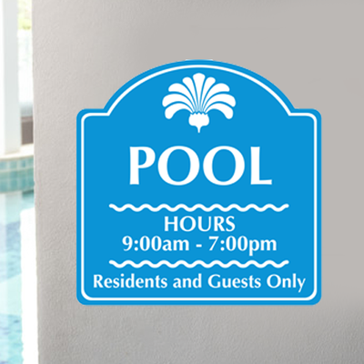 Pool Safety Signs
