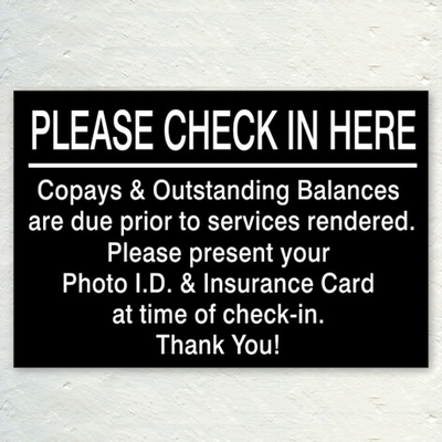 Pay Here Signs