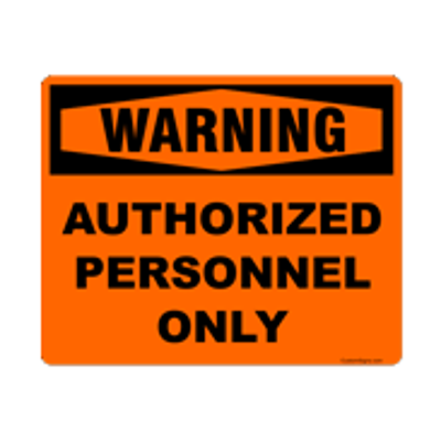 Personnel Signs