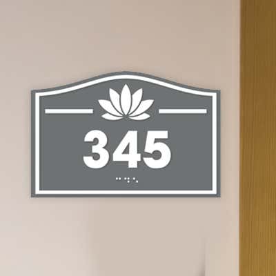Room Number Signs
