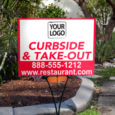 Take Out Yard Signs