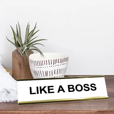 Funny Desk Plates