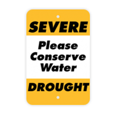 Save Water Signs