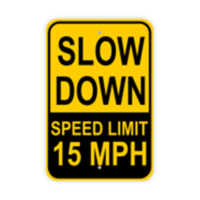 Speed Limit Signs