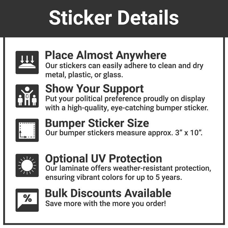 Infographic explaining the vinyl sticker details