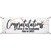 Personalized Confetti Graduation Banner With Strings