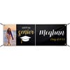 Proud of Our Senior Custom Graduation Banner With Strings