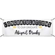 Congrats to Our Graduate 2'x 6' Custom Graduation Banner