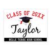 Class Diploma Graduation Yard Sign
