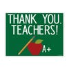Thank You Tearchers yard sign