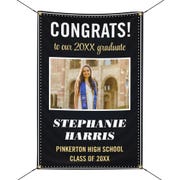 Graduation Elegant 2' x 3' Vertical Banner