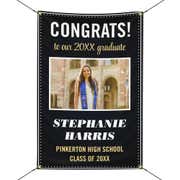 Graduation Elegant 2' x 3' Vertical Banner