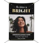 Graduation Future is Bright 2' x 3' Vertical Banner