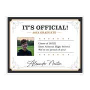 Graduation Diploma Yard Sign
