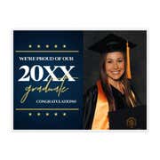 Star & Script Proud of Our Grad | Graduation Yard Sign
