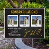 You Did It | Graduation Yard Sign displayed by pavement