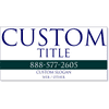 Crystal Magnetic Sign | Set of 2