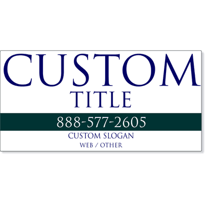 Crystal Magnetic Sign | Set of 2