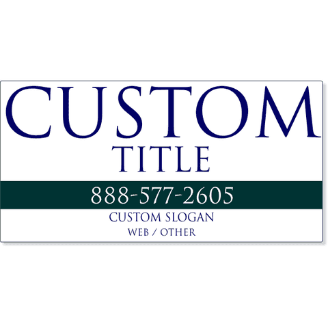 Modern Business Car Magnet