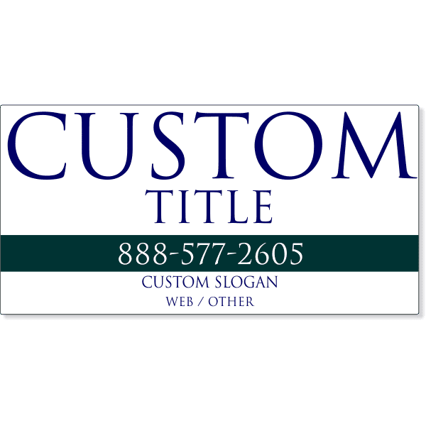 Modern Business Car Magnet