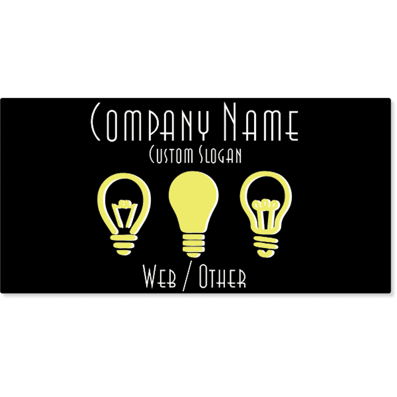 Electrical Company Magnetic Sign | Set of 2