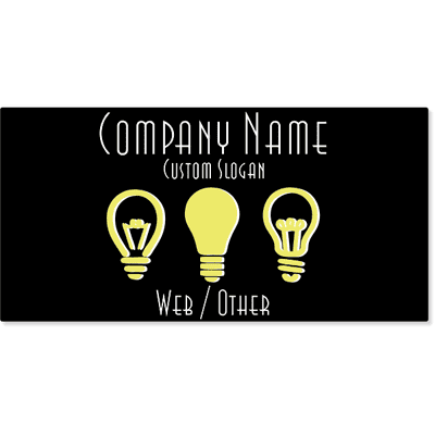 Electrical Company Magnetic Sign | Set of 2