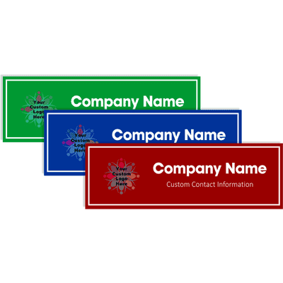 Basic Company 2' x 6' Vinyl Banner - alternate view