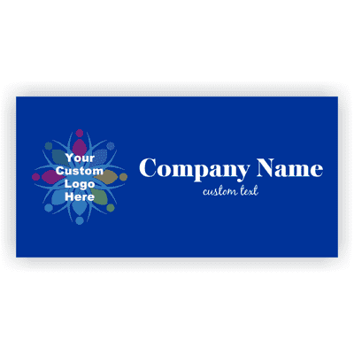 Large Logo Vinyl Banner - 3' x 6'