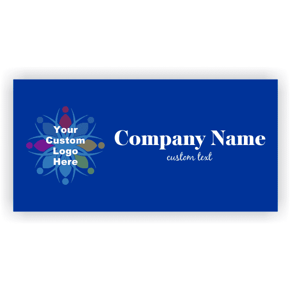 Large 3' x 6' Logo Vinyl Banner