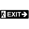 Exit Right Sign