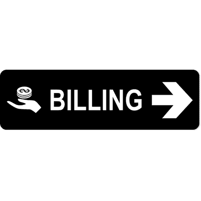 Billing Right Sign