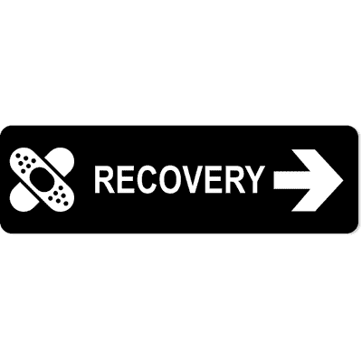 Recovery Right Sign
