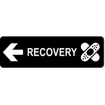 Recovery Left Sign
