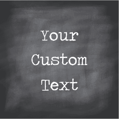 Chalkboard Print Custom Sign