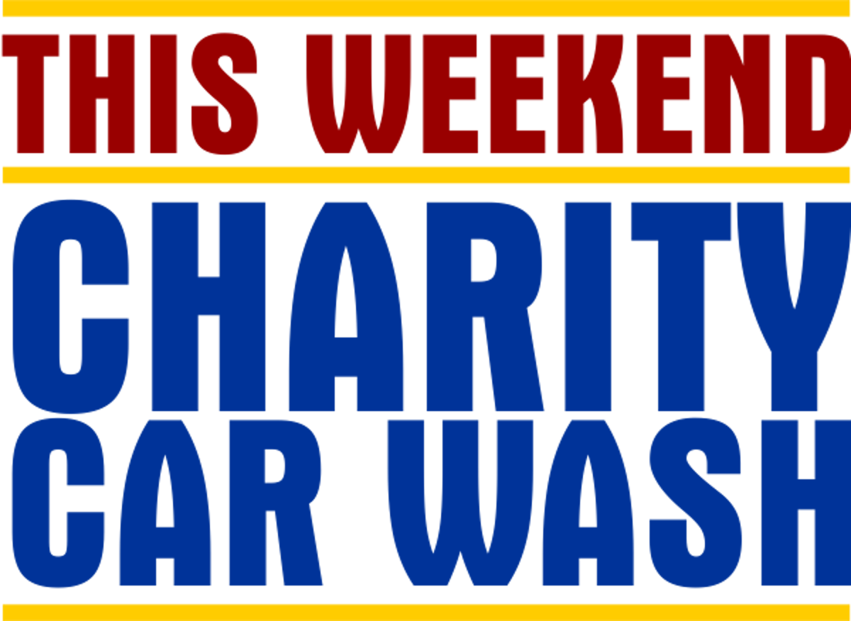 Generic Car Wash Sign