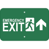 Horizontal Forward Arrow Emergency Exit Sign