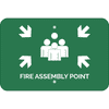 Horizontal Fire Assembly Point Sign
