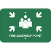 Horizontal Fire Assembly Point Sign