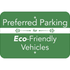 Horizontal Eco Parking Conserve Sign