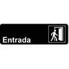 Spanish Entrance Icon Sign