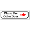 Color Use Other Door Sign