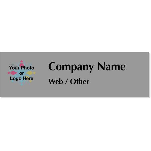 3" x 10" Business Logo Bumper Sticker