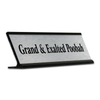 Grand & Exalted Poobah Desk Plate