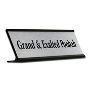 Grand & Exalted Poobah Desk Plate