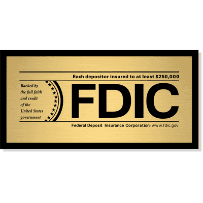 FDIC Sign for Banks & Finance