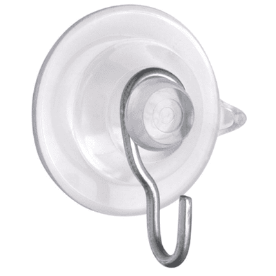 1.75" Suction Cup with Hook