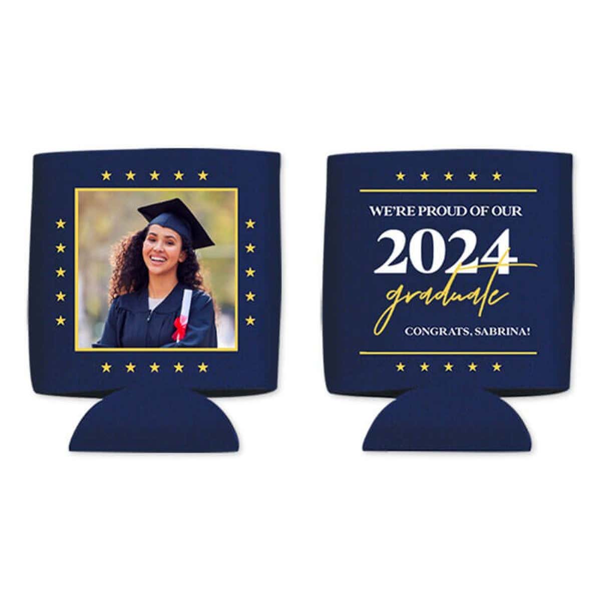 Graduation party pack koozie