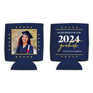 Graduation party pack koozie