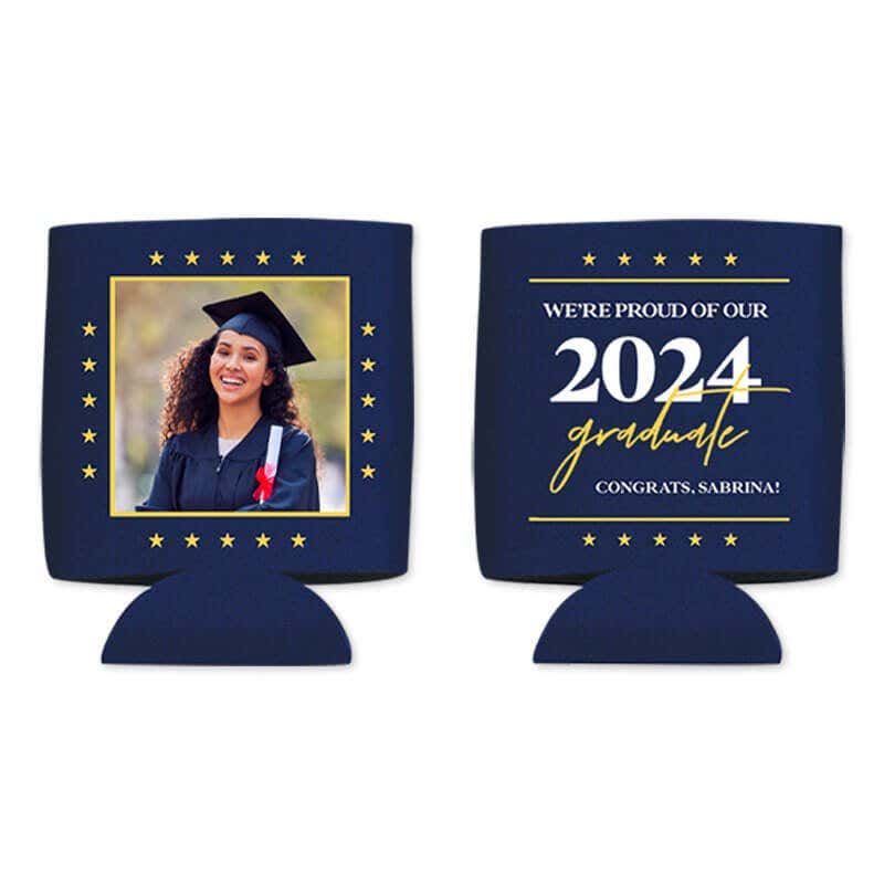 Graduation party pack koozie