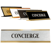 Concierge 2" x 8" Desk Plate